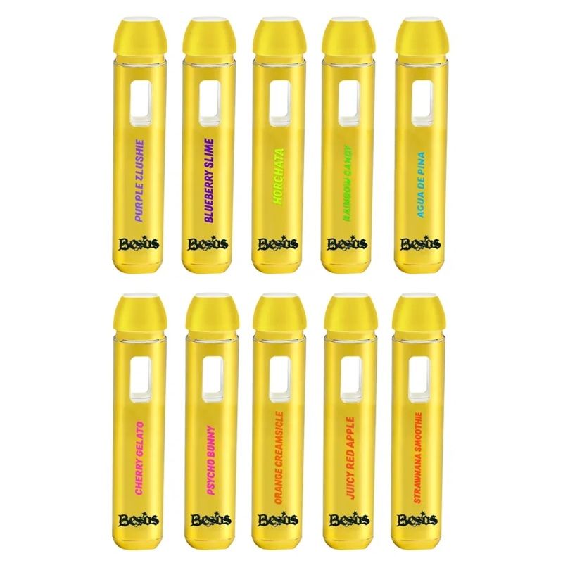 Besos 2ml Empty Disposable Vape Pen - Luxury Gold Edition